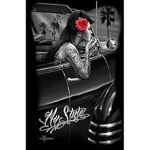 Amazon.com: David Gonzales Art My Style By Canvas Giclee: Posters & Prints