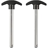 2 Pcs Weight Stack Pin 3/8 Inch Heavy Duty Gym Pins for Weight Lifting Stack Exercise Machine Locking Space Replacement Universal