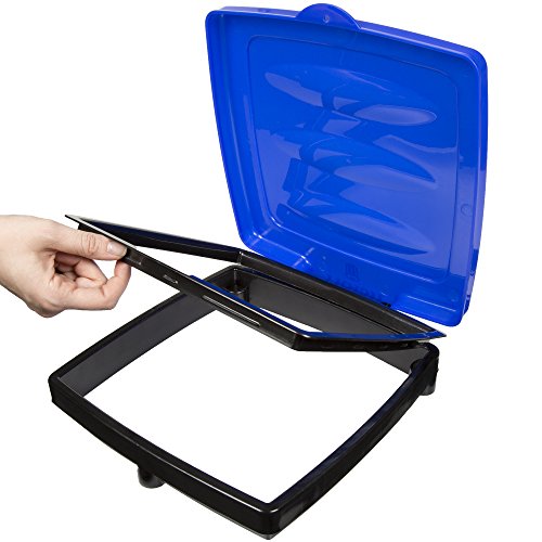 Wakeman Portable Trash Bag Holder Collapsible Garbage Bin for Parties