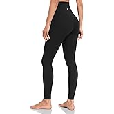 HeyNuts Yoga Pro Leggings 28'', Buttery Soft High Waisted Lounge Yoga Pants Full Length