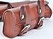 Letgoing Handmade PU England Vintage Bike Saddle Bag Size 18 x 9 x4.5cm