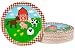 Disposable Plates - 80-Count Paper Plates, Farm Animals Party Supplies for Appetizer, Lunch, Dinner, and Dessert, Kids Birthdays, 9 x 9 inches primary