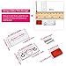 Jovitec 12 Sets Magnetic Door Catch Cabinet Door Latch with Screws and Adhesive for Home Office Furniture Cabinet Cupboard