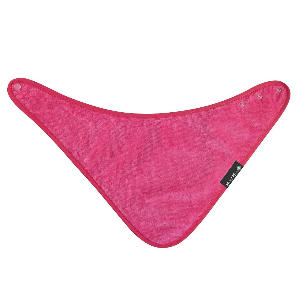 Mum2Mum Plus Special Needs Adult Bandana Bib in Cerise