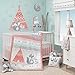 Lambs & Ivy Little Spirit Lamp in Coral/Teal