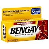 Bengay Gel 2 oz. Vanishing Scent (Pack of 3)