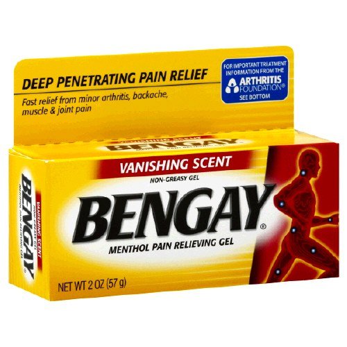 Bengay Gel 2 oz. Vanishing Scent (Pack of 3)