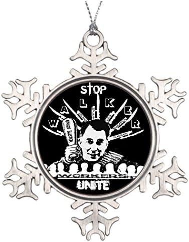 Kappies nip Tree Branch Decoration Scott Walker Union Buster Snowflake Ornaments Canada