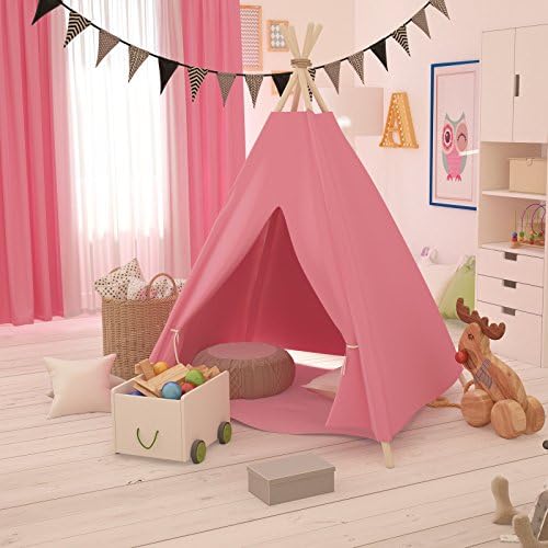Elfique Tipi Teepee Play Tent Children Tent Garden Tent with Blanket by Klara Brist