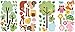 Woodland Animals Baby/Nursery Wall Sticker Decals for Boys and Girls
