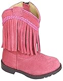 Smoky Mountain Toddler Western Hopalong Pink Fringe Zip Boot