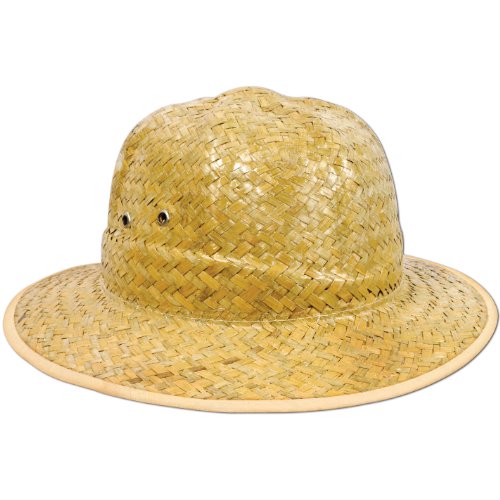 Safari Straw Hat Party Accessory (1 count)