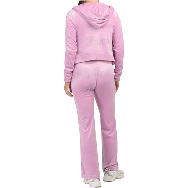 Amazon.com: Juicy Couture Velour Pink Party Tracksuit Size