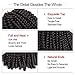 Spring Twist Crochet Braids Real Kanekalon hair 6 Pcs In packs Bomb Twist Crochet Hair Ombre Colors Synthetic Fluffy Hair Extension 8 inch (8inches, 4#)