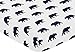 Navy Blue and White Bear Print Baby or Toddler Fitted Crib Sheet for Big Bear Collection by Sweet Jojo Designs