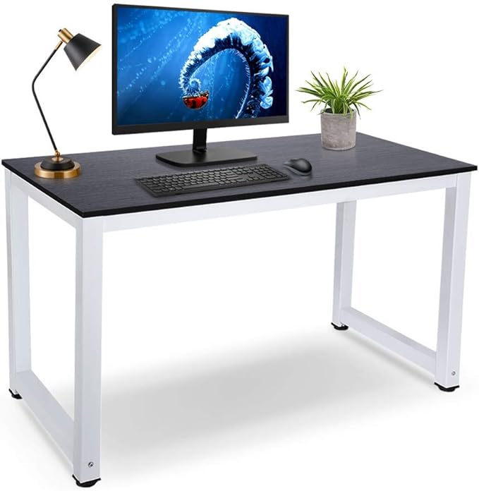 Greensen Schreibtisch Computertisch Großer Bürotisch Holz Arbeitstisch