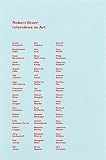Interviews on Art: By Robert Storr by