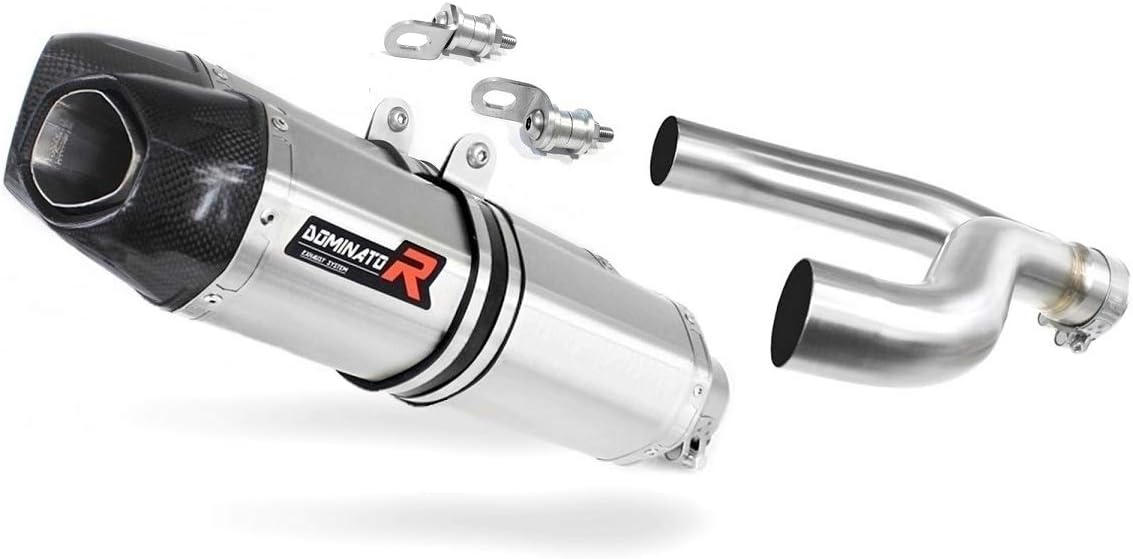 DORSODURO 900 Exhaust HP1 Carbon Dominator Racing silencer muffler Slip-on 2017-2020