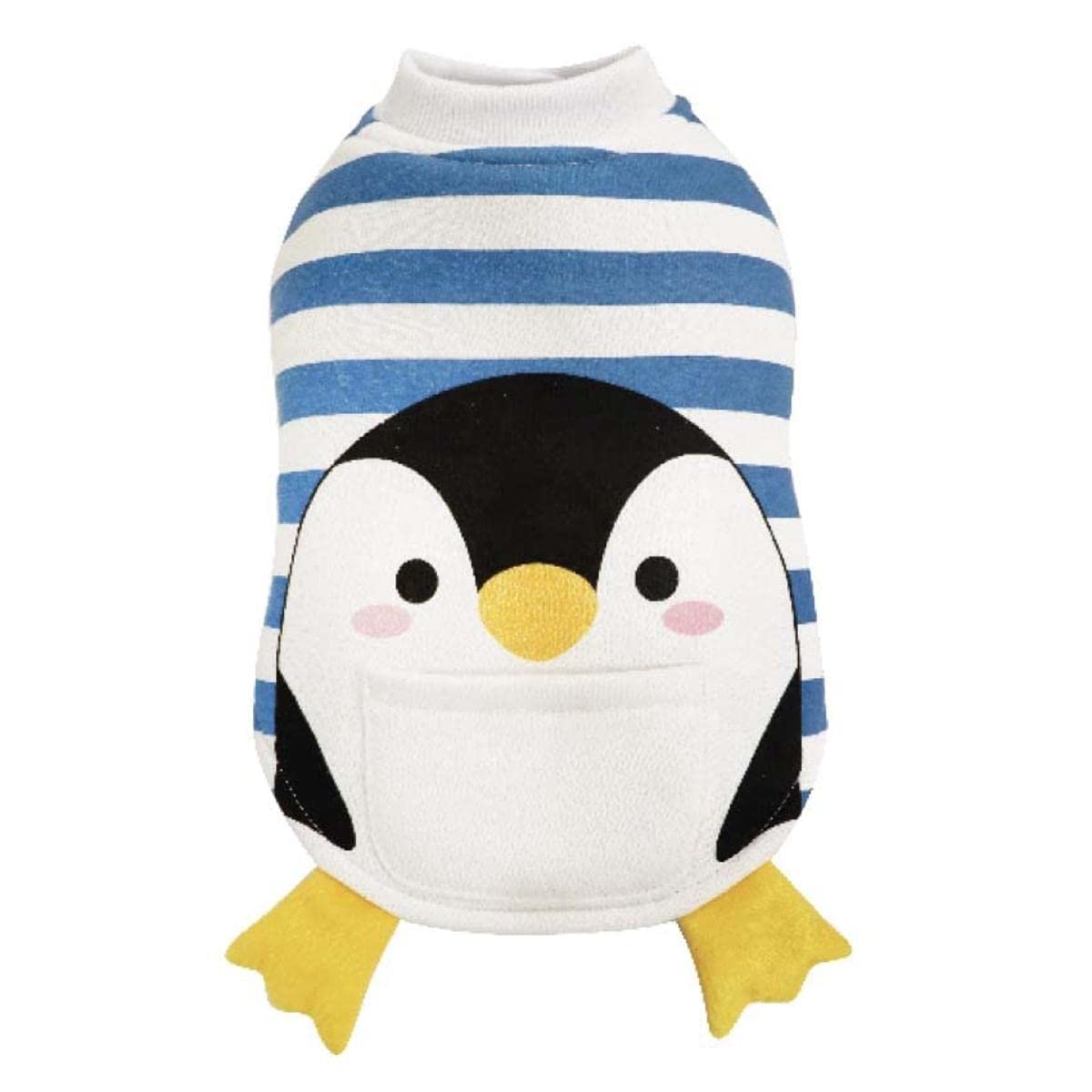 Croci Sweatshirt For Dogs North Pole, Back Size 25 Cm, Padded And Adjustable With Velcro Closure, With Elastic And Hole For Leash And Harness, White And Light Blue