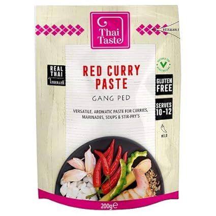 Thai taste red curry paste Clearance