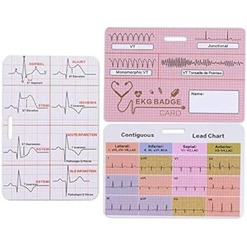 Lisol EKG Badge Card