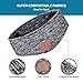 ASIILOVI Open Ear Headphones VG332 Air Conduction Headphones Bluetooth 5.3 Touch Control Wireless Earbuds (Gray)