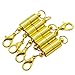 10 PCS Magnetic Jewelry Clasps –YSLF 5 PCS Silver-plated and 5 PCS Gold-plated Magnetic Clasps with Lobster