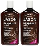 Jason Dandruff Relief Treatment Shampoo 12 oz (Pack of 2)