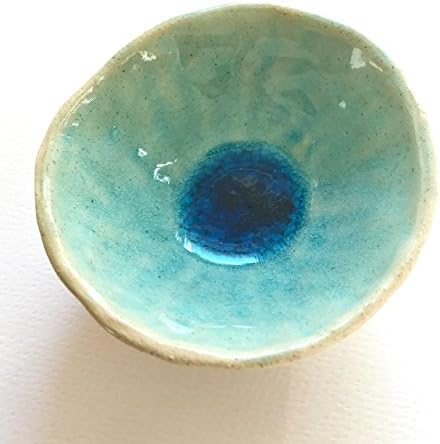 Handmade Blue Ceramic Bowl