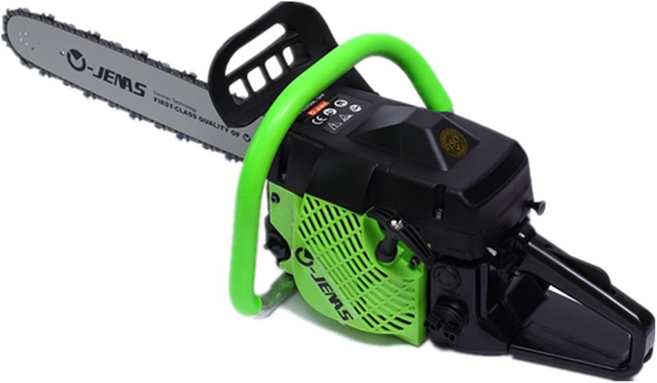 OJENAS 5800 Gasoline Power Chain Saw 58cc 2.2KW With 20" Guide Bar And 325 Chain Model 5800 New Green Color