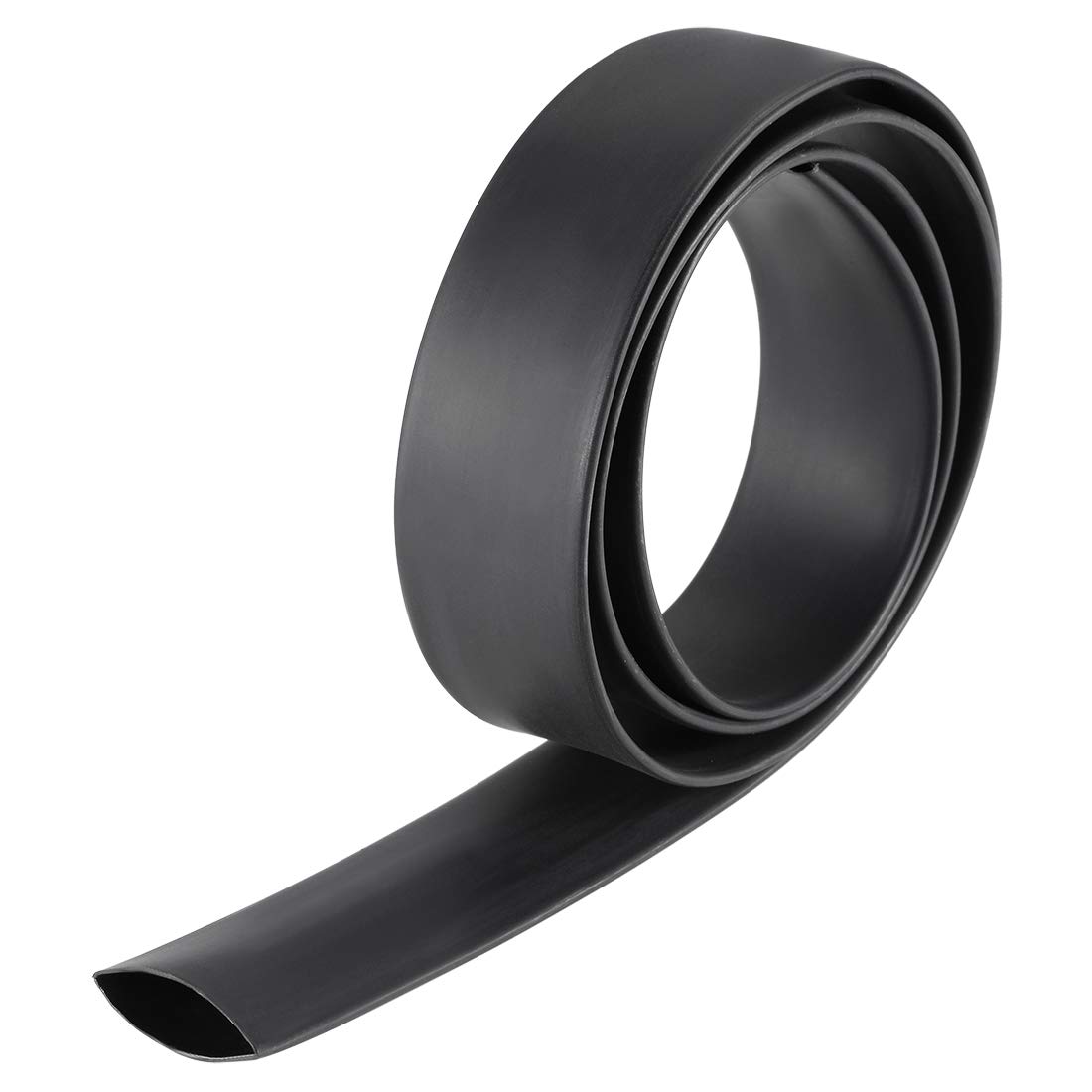 sourcing map Heat Shrink Tubing, 3/4"(19mm) Dia 32mm Flat Width 3:1 rate Shrinkable Tube Cable Sleeve 1m - Black