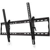 CRIMSON AV T63A Universal Tilting Wall Mount for 37" to 90" Flat Panel Screens with Post Installation Leveling Television Mount