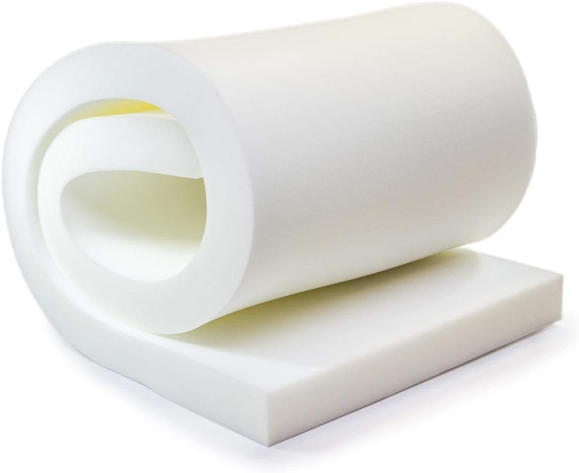 Upholstery Foam 6" Thick, 30" Wide x 72" Long Medium Density