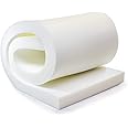 AK TRADING CO. Medium Density 1" x 24" x 72" Seat Foam Cushion Replacement Upholstery Sheet - Polyurethane Foam