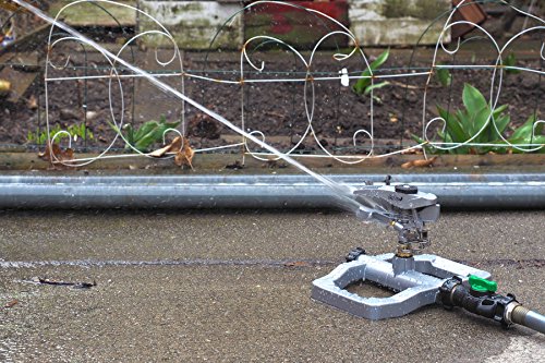 ikris Garden Impulse Sprinkler with Metal Sled Base - Thumbnail 3