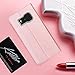 FYY Designed for Samsung Galaxy S8 Plus Case, PU Leather Wallet Phone Case with Card Holder Flip Protective Cover [Kickstand Feature][Wrist Strap] for Samsung Galaxy S8 Plus Rose Gold