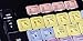 LogicKeyboard keyboard Compatible with Avid Pro Tools Mac Backlit ASTRA - LKBU-PT-AMBH-US