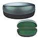 Sunglasses Glasses Case Hard Shell | Large Eyeglasses Case For Men And Women | Fits Most Eye Glasses | Protective Holder For Eyewear | Green