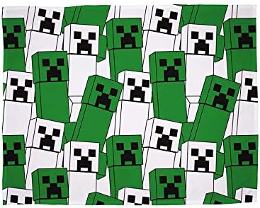 Amazon 3750 マインクラフト Minecraft フリース ブランケット 毛布 ひざ掛け 100cm X 150cm 並行輸入品 ブランケット 毛布 オンライン通販