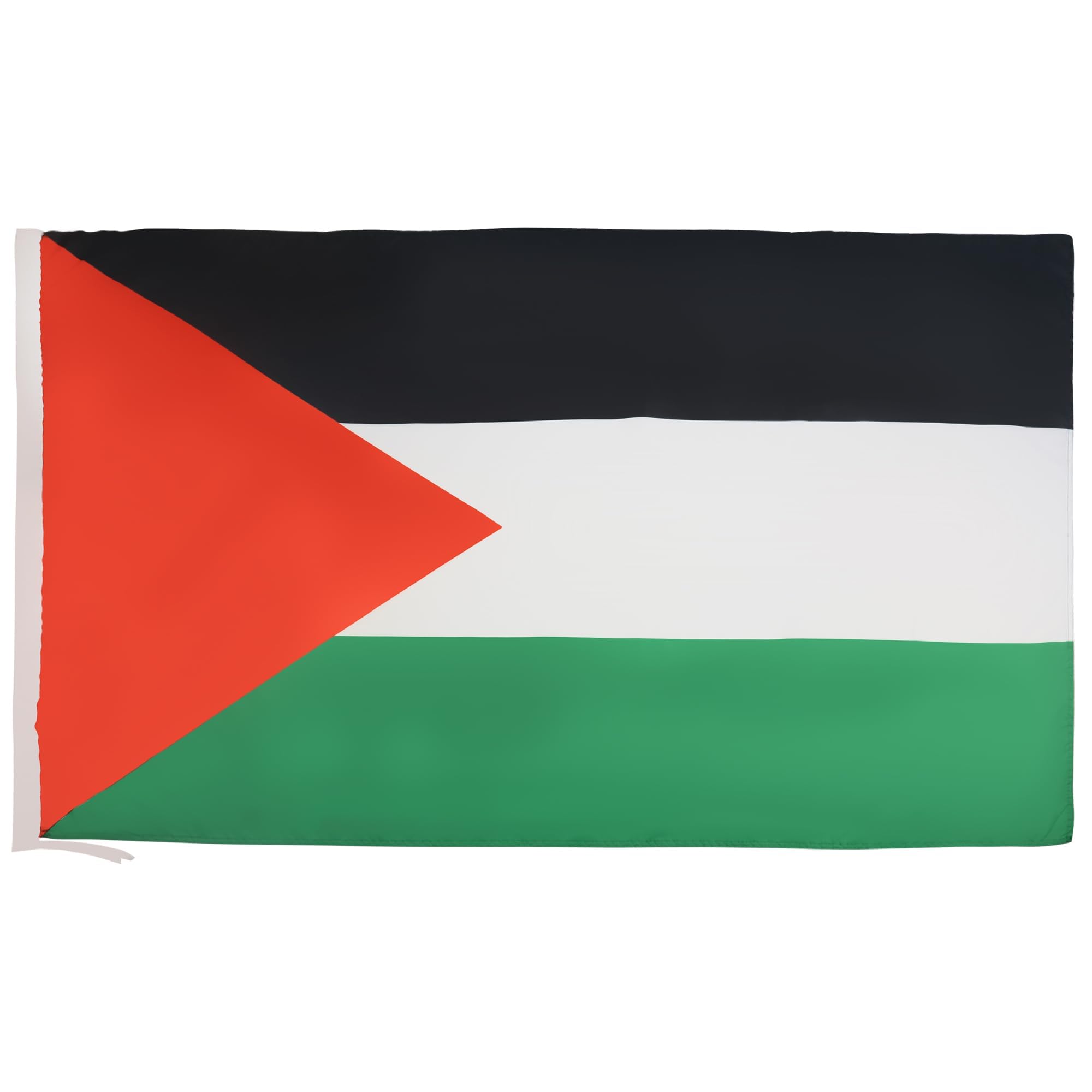 AZ FLAG - Palestine Flag - 2x3 Ft - Palestinian Banner with Sleeve - 100% Polyester - Fade Resistant - Vivid Colors - 2' x 3' Feet - 90x60 Cm