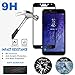 Samsung Galaxy J4 2018 Screen Protector, AOLANDER [Full Screen Coverage] [HD Clear] [Easy Installation] [Anti-Fingerprint] [Bubble Free] Tempered Glass Screen Protector for Samsung Galaxy J4 (Black)