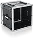 Gator Lightweight Molded 10U Rack Case with Heavy Duty Latches; Standard 19.25' depth, 10U (GR-10L)