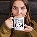 Dungeon Master Mug - World's Okayest DM Coffee Mug - D20 Dice Roleplaying Nerdy 11oz Cup for Men, Women, Best Friend - Tabletop RTS RPG Mug