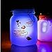 Solar Lights, Solar Lantern powered by Solar! Two different color LED light inside. Great gift for children, friends or famlily! Made of glass, with a handy metal hook!!! Sun light