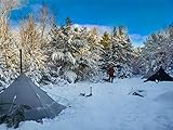 OneTigris Smokey HUT Ultralight Hot Tent, Weighs 2.6Ib, Black Orca Series
