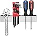 Stainless Steel Magnetic Knife Strip: Strong 10 Inch Kitchen Knives Holder & Garage Organizer Bar Mount Magnet - Powerful Flush Mounted Space Saver & Holder For Hand Tools Scissors Cutlery & Utensils