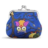 Wallet, Paymenow Fashion Canvas Women Lovely Small Wallet Hasp Owl Purse Clutch Bag