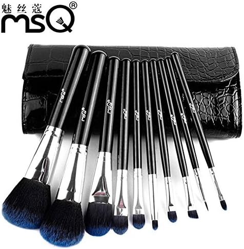 YAOCAN 10Pcs MSQ Cosmetic Makeup Brush Set