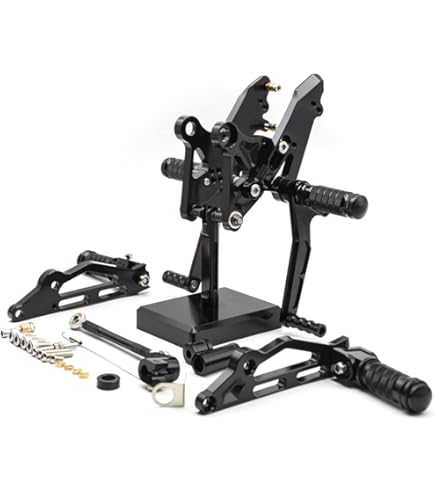 Amazon.com: Krace Motorcycle Rearsets Foot Pegs Rear Set