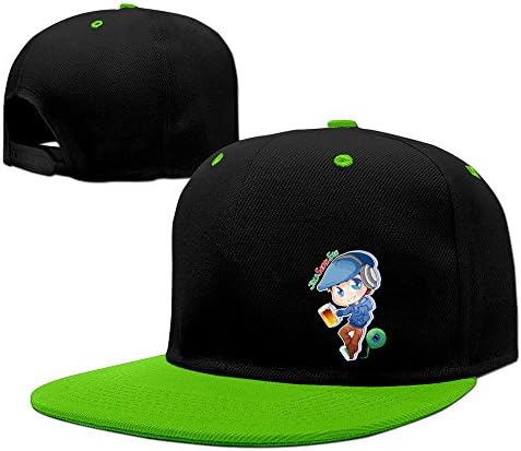 Tom Cool Unisex Jacksepticeye Cheeb Baseball Cap KellyGreen Hip-Hop CAP